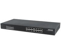 Intellinet 560993 switch No administrado L2 Gigabit Ethernet (10/100/1000) Energía sobre Ethernet (PoE) 1U Negro