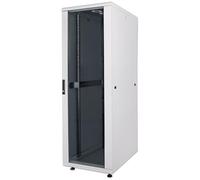 'Intellinet 19 Armario de Red, 48,3 cm, Negro RAL 9005, Montado, Clase de protección IP20 Gris 36 HE H 1728 x B 600 x T 600