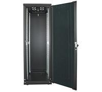 'Intellinet 19 Armario de Red, 48,3 cm, Negro RAL 9005, Montado, Clase de protección IP20 Negro 26 HE H 1284 x B 600 x T 800
