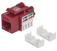 Intellinet 210478 Módulo keystone C5 UTP rojo