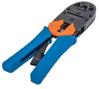 Intellinet 211048 crimpadora Herramienta para prensar Negro, Azul, Naranja