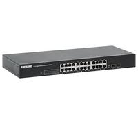 Intellinet 24-Port Gigabit Ethernet Switch mit 2SFP Ports
