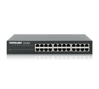 INTELLINET 24-Port GIGABIT Switch Desktop & 19''RACKMOUNT Met
