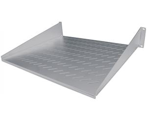 Intellinet 2HE Shelf 483x250mm, Front-mount, 25kg Capacity - Grey
