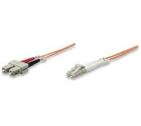 Patchcord INTELLINET SC/UPC-LC/UPC Dúplex Multi Mode OM2 1 m Naranja | 470353