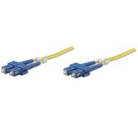 Intellinet 470629 cable de fibra optica 3 m SC OS2 Amarillo