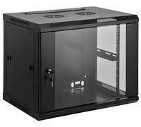Intellinet 48,3cm Armario, 19 Pulgadas, 9U, 45cm de Profundidad, Negro RAL 9005