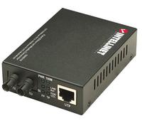 Intellinet 506519 - Convertidor de Red (100 Mbit/s, 100Base-TX, ST, 70 x 107 x 26 mm), Negro