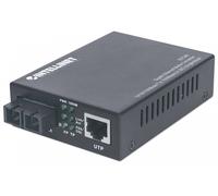 Intellinet 507349 convertidor de medio 1000 Mbit/s 1310 nm Monomodo Negro