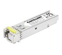 Intellinet 508650 Transceiver SFP Fibra Óptica Monomodo LC 1000Base-BX Bidireccional WDM Silver