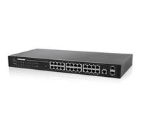 Intellinet 24-Port Web-Managed Gigabit Ethernet Switch with 2 SFP Ports