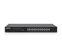 Intellinet 561044 switch No administrado L2 Gigabit Ethernet (10/100/1000) Negro 1U - Switch de red (No administrado, L2, Gigabit Ethernet (10/100/1000), Bidireccional completo (Full duplex), Montaje en rack, 1U)