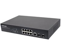 Intellinet 561167 Gestionado Gigabit Ethernet (10/100/1000) Energía sobre Ethernet (PoE) Negro switch - Switch de red (Gestionado, Gigabit Ethernet (10/100/1000), Energía sobre Ethernet (PoE), Montaje en rack)