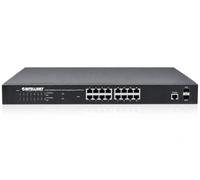 Intellinet Switch gestionado 561198 L2+ Gigabit Ethernet (10/100/1000) PoE 1U Negro