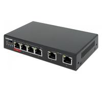 INTELLINET 6-Port Fast Ethernet Switch 4 PoE-Ports