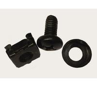 Intellinet 601955 Juego de tornillos 3x4 pcs negro