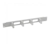 Intellinet 712101 Organizador de cables 1U metal gris