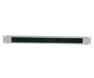 Intellinet 712477 48.3cm 1U Cable Management Brush Panel in Gray