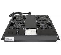 Intellinet 712866 Cooling Fan Unit for Network Cabinets, 4 Fans Thermostat-Controlled