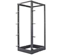 Intellinet 714242 estante Rack o bastidor independiente 26U Negro - Estantería (Rack o bastidor independiente, 26U, Negro, 48,3 cm (19"), abrir, 4 postes)
