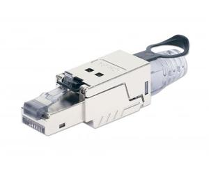 Intellinet 790741 Cat6a 10G RJ45 Field Connector with Flap