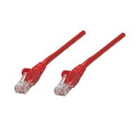 Intellinet Cable de Red Patch RJ45 U/UTP Cat6 2 m, CCA 24 AWG, Hebelschutz (Protector de Pestillo), Rojo
