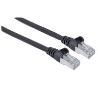 Intellinet câble patch réseau, cat6, 5 m, noir, cuivre, s/ftp, lsoh/