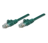 Intellinet Cat5e, 0.45m cable de red Verde 0,5 m U/UTP (UTP)