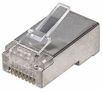 INT 790574 - Conector modular CAT5e, STP, 3 puntos, 100 uds