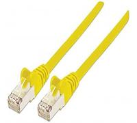Intellinet CAT6 - Cable de Red S/FTP ls0h 3 m Amarillo Conector RJ-45 a Conector RJ-45, contactos Dorados