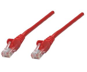Intellinet Cat6 UTP, 1m cable de red Rojo U/UTP (UTP)