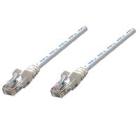 Intellinet Cat6 UTP 5m Color Blanco - Cable de Red (5 m, RJ-45, RJ-45, Color Blanco, Male Connector/Male Connector, Oro)