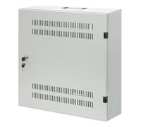Intellinet coffret mural 19' extra-plat avec rails 4u horizontaux et 2