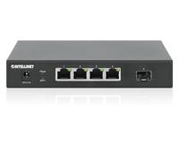 Intellinet Conmutador de 5 puertos con 4 puertos Ethernet 2,5G y 1 enlace ascendente SFP+
