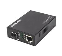 INTELLINET Convertidor De Medios 10GBase-T A 10GBase-R, 1 Ranura 10G SFP+