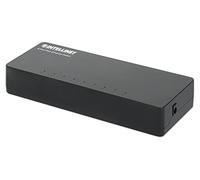 Intellinet Desktop - Conmutador Fast Ethernet (8 Puertos), Color Negro