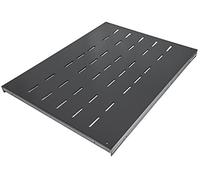 Intellinet 1U Shelf 483x600mm up to 100kg Black - Part Number: 712576