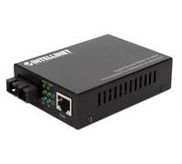 INTELLINET Gigabit Medienkonverter SC Multimode 550m Auto
