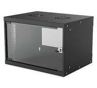 Intellinet Intracom 19inch Wallmount Cabinet 6U Flatpack 353 x 540 x 400 Flatpack juodas IP20-Rated Housing