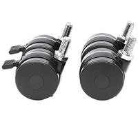 Intellinet Juego Compuesto de Cuatro Ruedas 2 de Ellas con Bloqueo. Carga máxima 600 kg