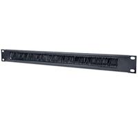 INTELLINET KABELDURCHFÜHRUNG 48,3CM 1HE BÜRSTENLEISTE SW