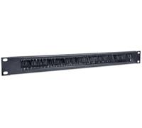 INTELLINET KABELDURCHFÜHRUNG 48,3CM 1HE BÜRSTENLEISTE SW