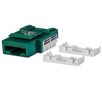 INTELLINET KEYSTONE JACK CAT6 PUNCH-DOWN UTP GRÜN