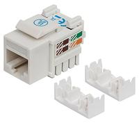 INTELLINET Keystone Jack CAT6 Punch-Down UTP Weiss