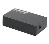 Intellinet Manhattan - Conmutador Fast Ethernet de 5 Puertos, Color Negro