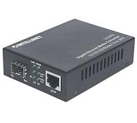 Intellinet Convertidor de medios 510493 Gigabit SFP a RJ-45 10/100/1000 Mbps Full Dúplex Metal
