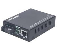 INTELLINET MEDIENKONVERTER GIGABIT SINGLEMODE 20KM RX 1310