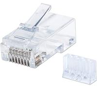 INTELLINET MODULARSTECKER RJ45 CAT6 UTP 3-PUNKT 90 STK.