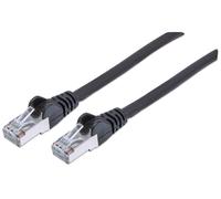 Intellinet câble patch réseau cat6a, 20 m, noir, cuivre, s/ftp, lsoh