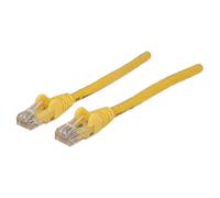 Intellinet Patch Cable RJ45 Cat6 UTP 2 metros Amarillo con Hebelschutz - CCA, 24 AWG, Contactos en Oro